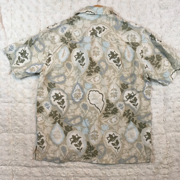 Tommy Bahama Men’s Hawaiian Button Down Shirt M - Picture 6 of 8
